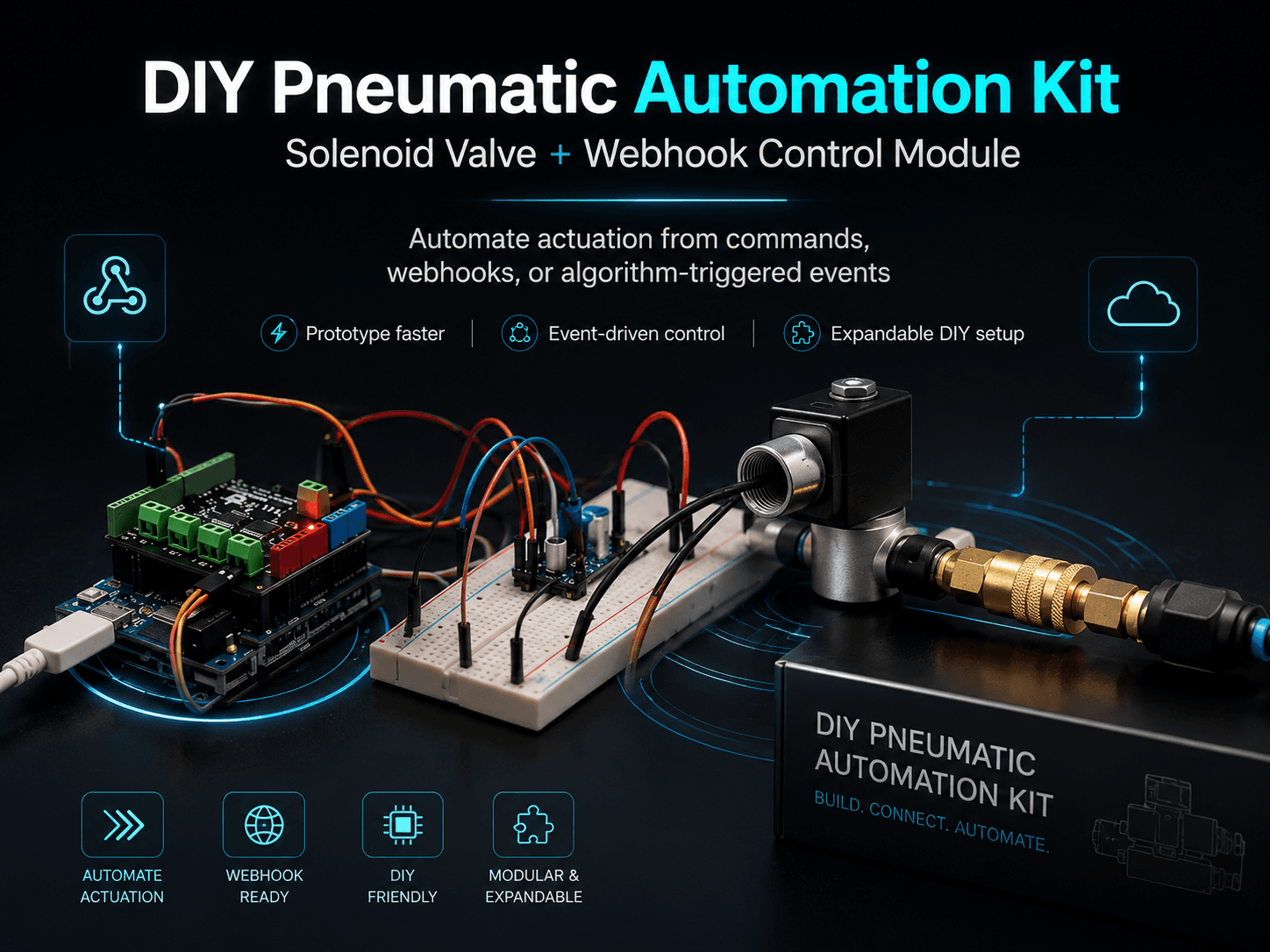 Pneumatic Solenoid & Servo Actuation Controller